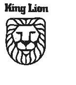 KING LION trademark