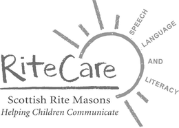 RITECARE SCOTTISH RITE MASONS HELPING CHILDREN COMMUNICATE SPEECH LANGUAGE AND LITERACY trademark