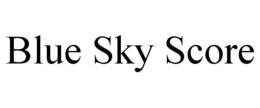 BLUE SKY SCORE trademark