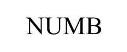NUMB trademark