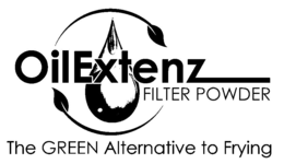 OILEXTENZ FILTER POWDER THE GREEN ALTERNATIVE TO FRYING trademark