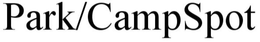 PARK/CAMPSPOT trademark