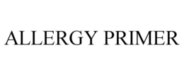 ALLERGY PRIMER trademark