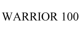 WARRIOR 100 trademark