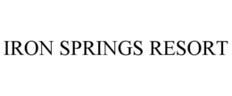 IRON SPRINGS RESORT trademark