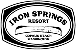 IRON SPRINGS RESORT COPALIS BEACH WASHINGTON trademark