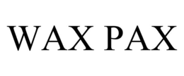 WAX PAX trademark
