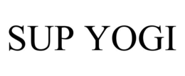 SUP YOGI trademark