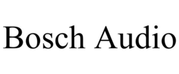 BOSCH AUDIO trademark