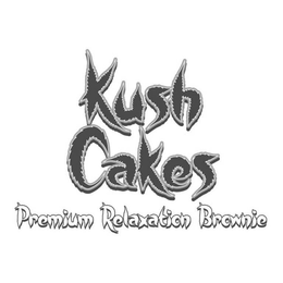 KUSH CAKES PREMIUM RELAXATION BROWNIE trademark