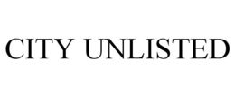 CITY UNLISTED trademark