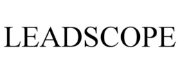 LEADSCOPE trademark