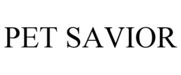 PET SAVIOR trademark