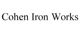 COHEN IRON WORKS trademark