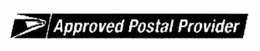 APPROVED POSTAL PROVIDER trademark