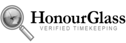 HONOURGLASS VERIFIED TIMEKEEPING trademark