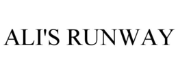ALI'S RUNWAY trademark
