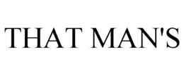 THAT MAN'S trademark