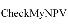 CHECKMYNPV trademark