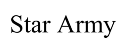 STAR ARMY trademark