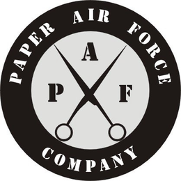 PAPER AIR FORCE COMPANY PAF trademark