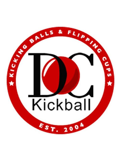 DC KICKBALL KICKING BALLS & FLIPPING CUPS EST. 2004 trademark