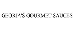 GEORJA'S GOURMET SAUCES trademark