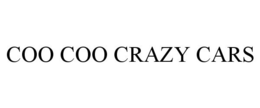 COO COO CRAZY CARS trademark