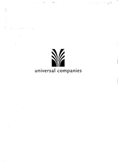 UNIVERSAL COMPANIES trademark