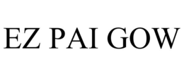 EZ PAI GOW trademark