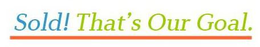 SOLD! THAT'S OUR GOAL. trademark