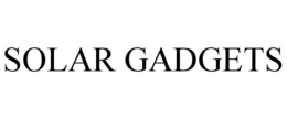 SOLAR GADGETS trademark