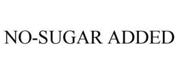 NO-SUGAR ADDED trademark