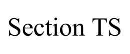 SECTION TS trademark