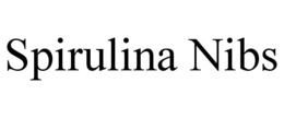 SPIRULINA NIBS trademark