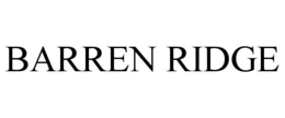 BARREN RIDGE trademark