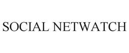 SOCIAL NETWATCH trademark