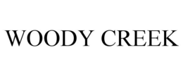 WOODY CREEK trademark