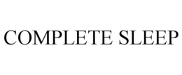 COMPLETE SLEEP trademark
