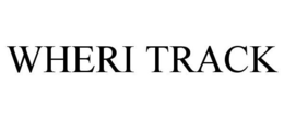 WHERI TRACK trademark