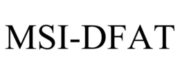 MSI-DFAT trademark