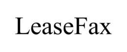LEASEFAX trademark