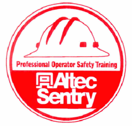 PROFESSIONAL OPERATOR SAFETY TRAINING AALTEC SENTRY trademark