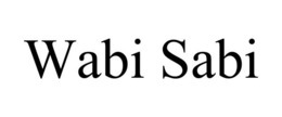 WABI SABI trademark