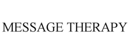 MESSAGE THERAPY trademark