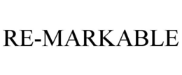 RE-MARKABLE trademark