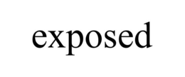EXPOSED trademark