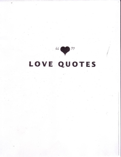 LOVE QUOTES trademark
