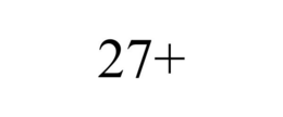 27+ trademark