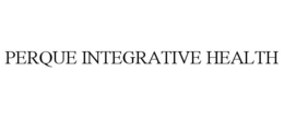 PERQUE INTEGRATIVE HEALTH trademark